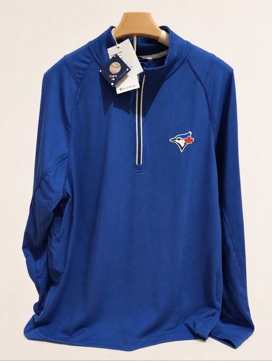Levelwear Other - NWT Levelwear Toronto Blue Jays Theory Quarter Zip Pullover Men’s L